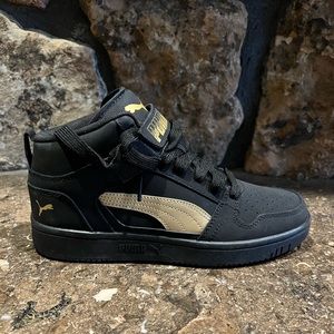 Puma rebound strap high top sneaker